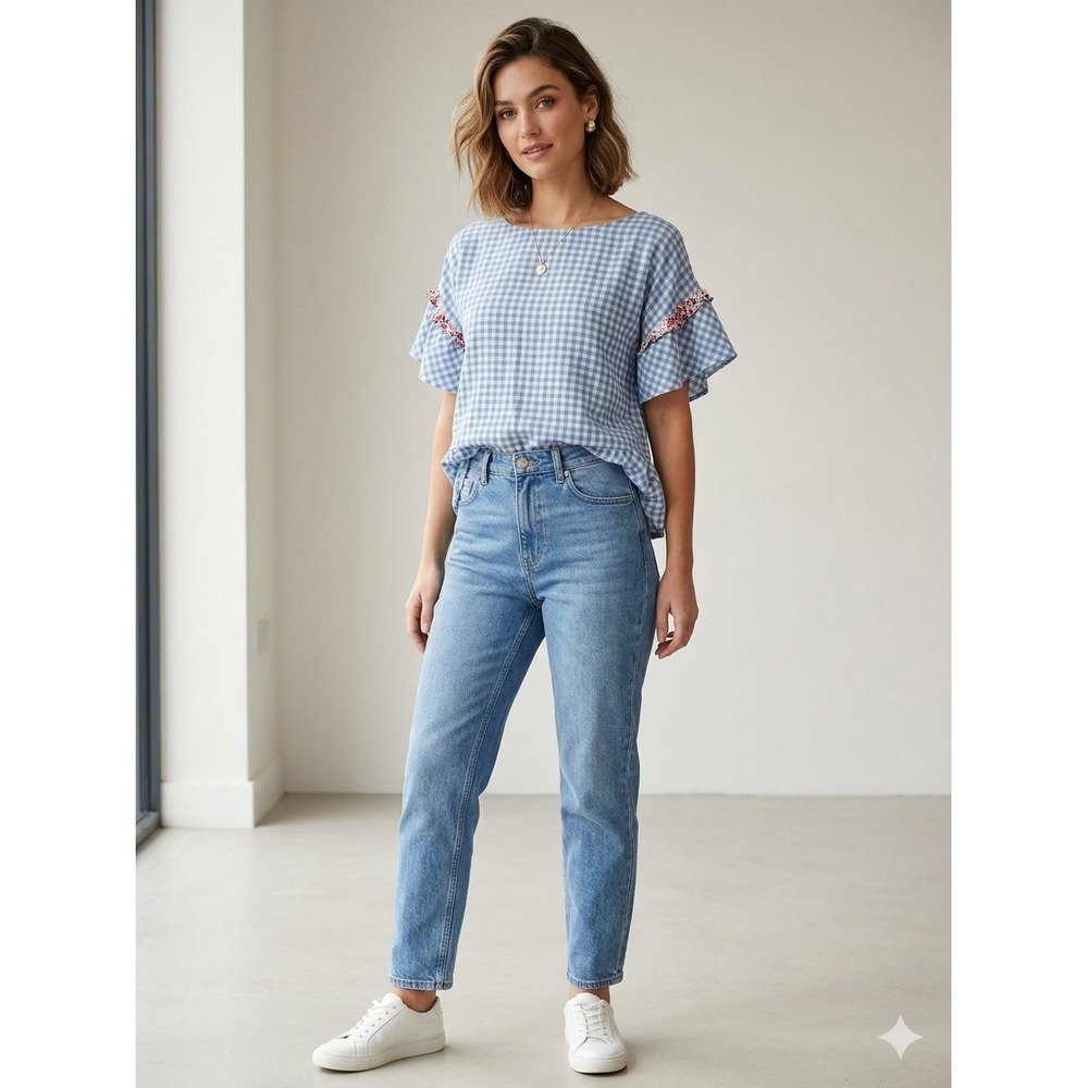 Matilda Jane Rural RouteTop XS Womens Short Sleeve